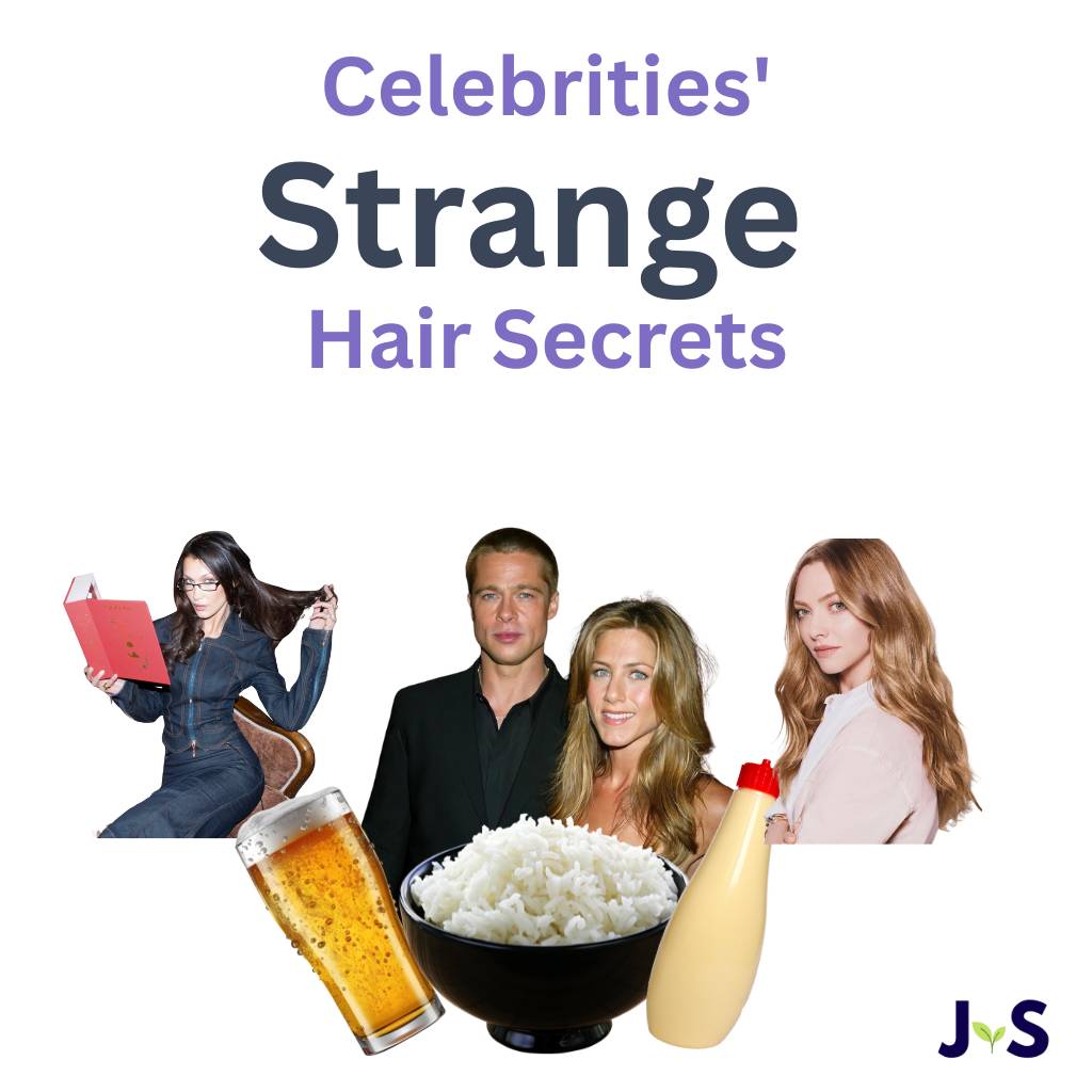celebrities strange hair routines