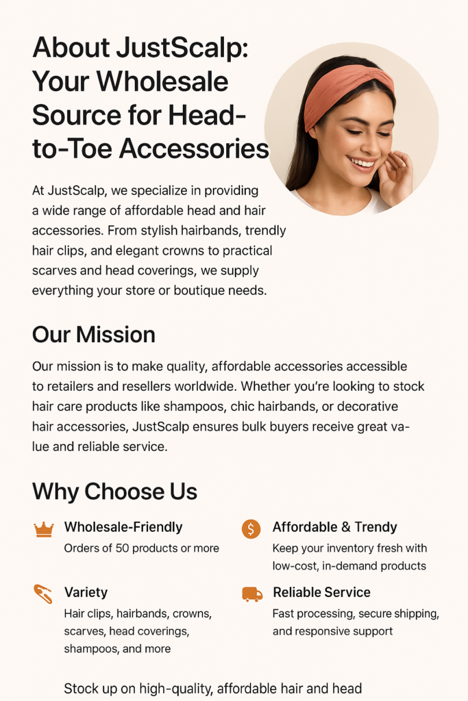 about us justscalp