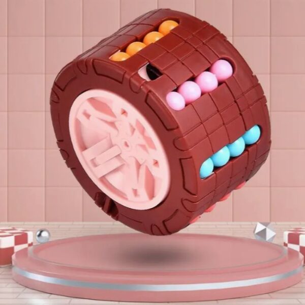 3D Cylinder Cube Toy – Stress Relief and Educational Toy - Image 3