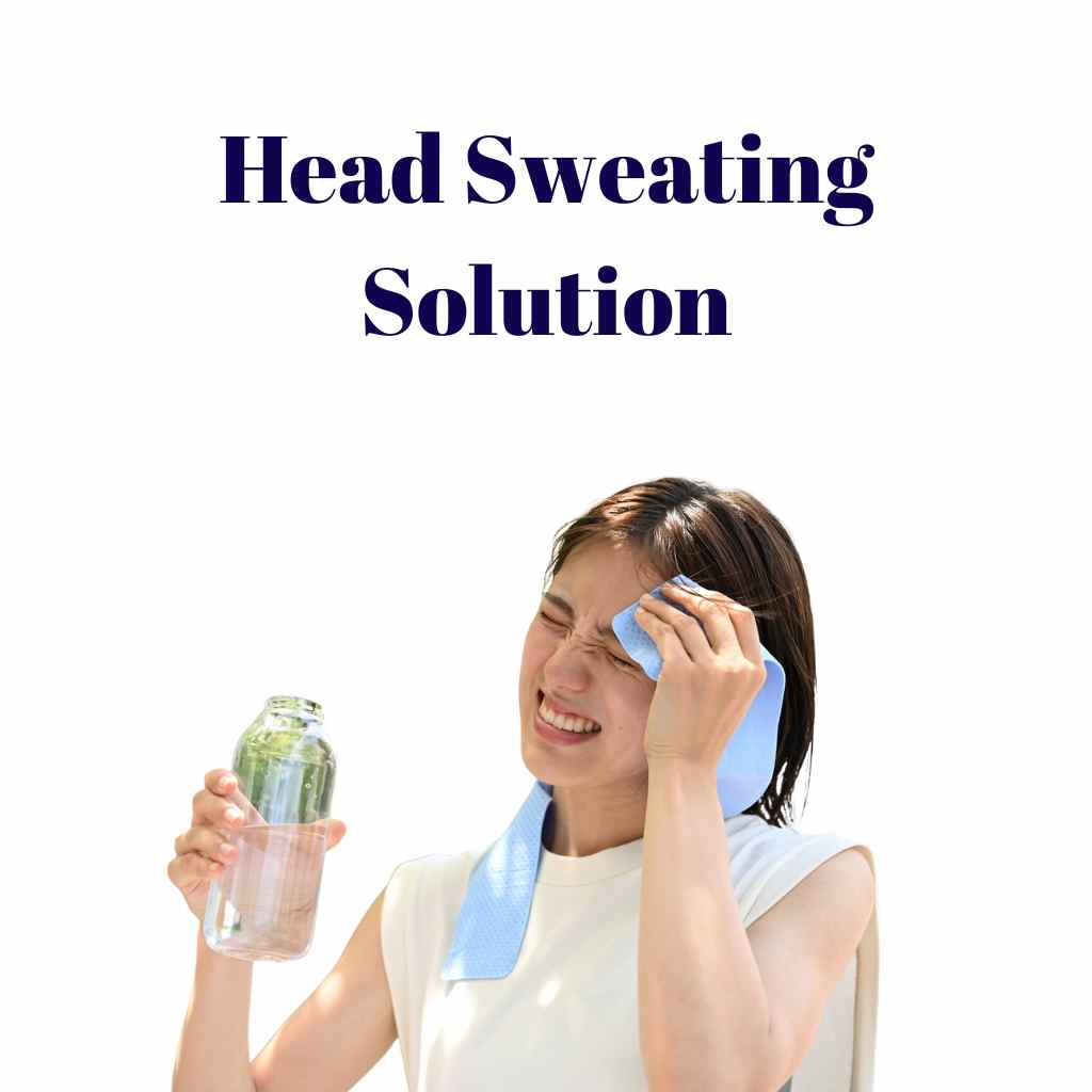 hyperhidrosis head sweating solution